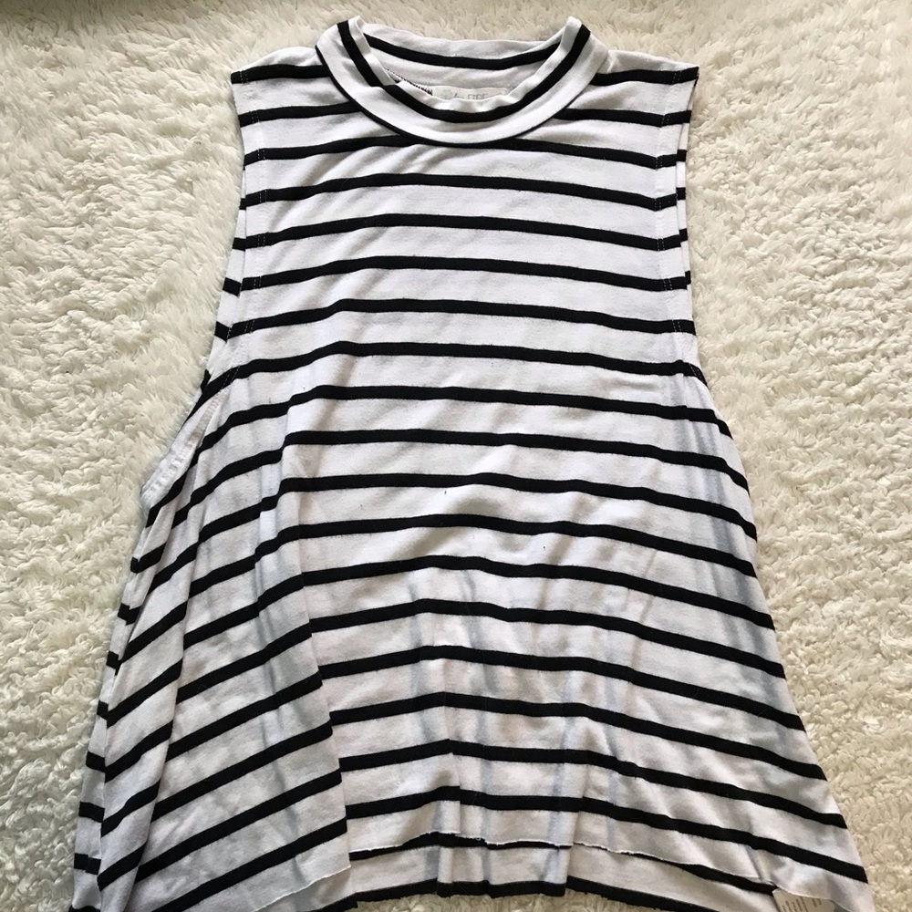 striped tank top